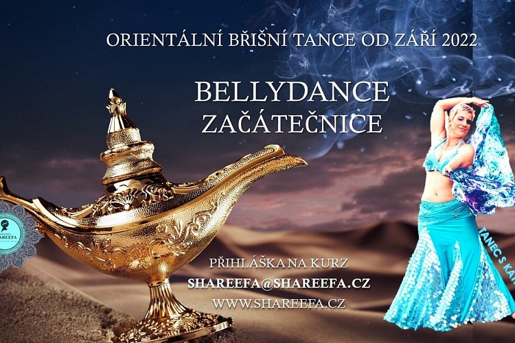 Taneční kurz pro začátečnice orientální tance bellydance