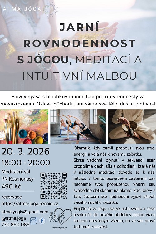 Jóga jarní rovnodennosti, cesta za znovuzrozením a tvořivosti