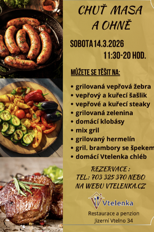 Grilovačka ve Vtelence