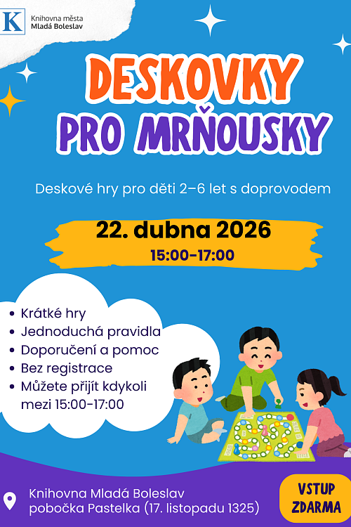 Deskovky pro mrňousky