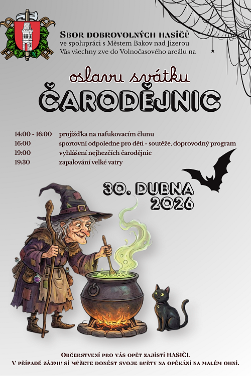 Oslava svátku čarodějnic