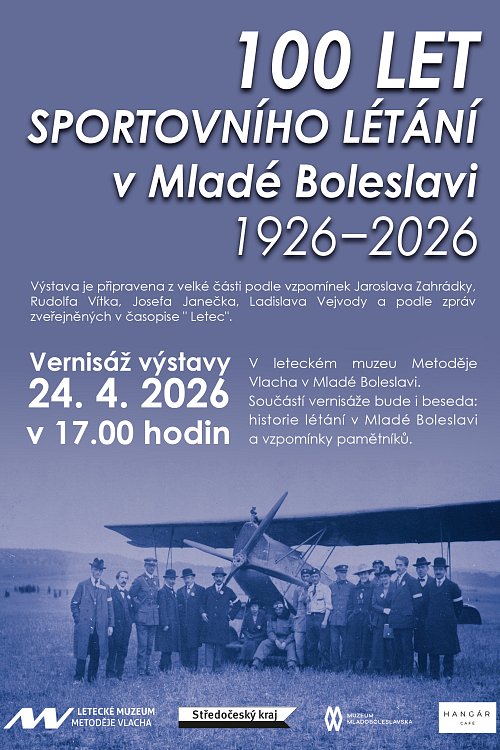 100 let sportovního létání v Mladé Boleslavi