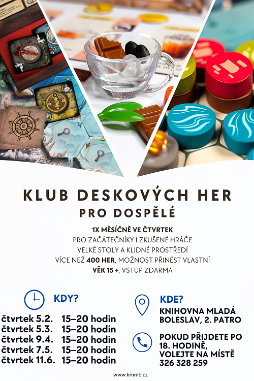 Klub deskových her pro dospělé